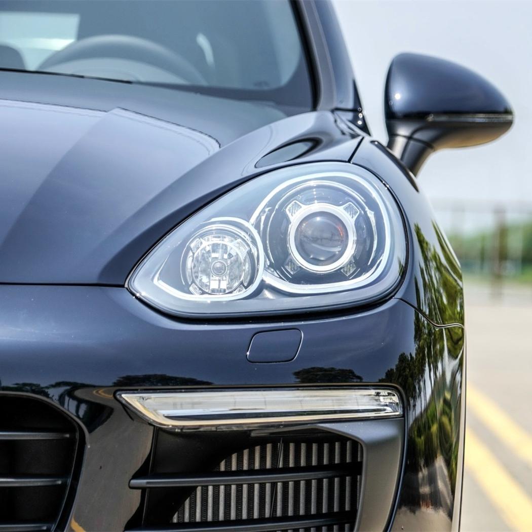 

For Porsche Cayenne 2015 2016 2017 Front Headlight Cover Lamp Headlamp Cover Shell Mask Lampshade Lens Glass Car Accessories Left Side