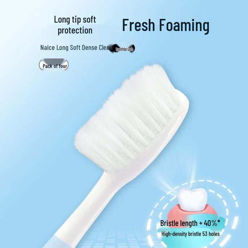 NICE A10 Soft Bristle Toothbrush 20-Pack