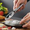 Skin Fish Steel Stainless Brush Scraper Fish Dish Brush Scraper Fish Dish Quick Scraper Knife Clean Peeler Scraper