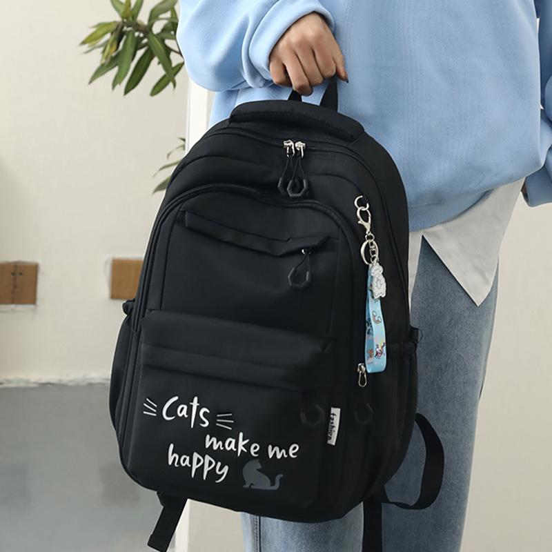 Kinder-Schultasche, neuer süßer Schulrucksack für Mädchen, Kinder, Kawaii-Büchertasche, Grundschüler, Geschenk, großer Rucksack