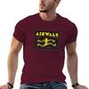 Nuovo Running Man, Airwalk Shoes T-shirt per Skateboard Design. T-shirt top carini t-shirt personalizzate t-shirt grafiche t-shirt da uomo alte