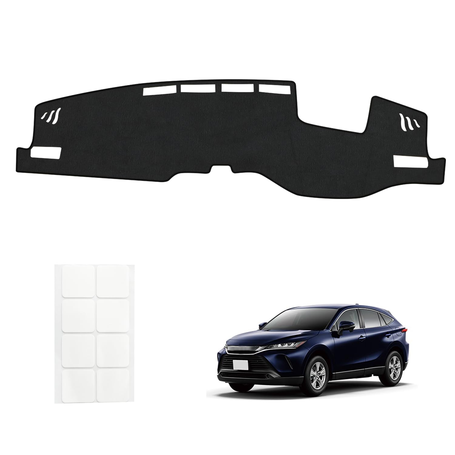 

Vlookee Панель приборов Harrier 80 Series Панель приборов Harrier 80 Series High Grade Z для TOYOTA HARRIER Защитный интерьер панели от солнца Интерьер Harrier