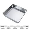 Abay Stainless Steel Square Serving Plate