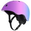 Farbverlauf verstellbarer Helm Kleinkind Teenager Junge Mädchen Skateboard Fahrradhelm