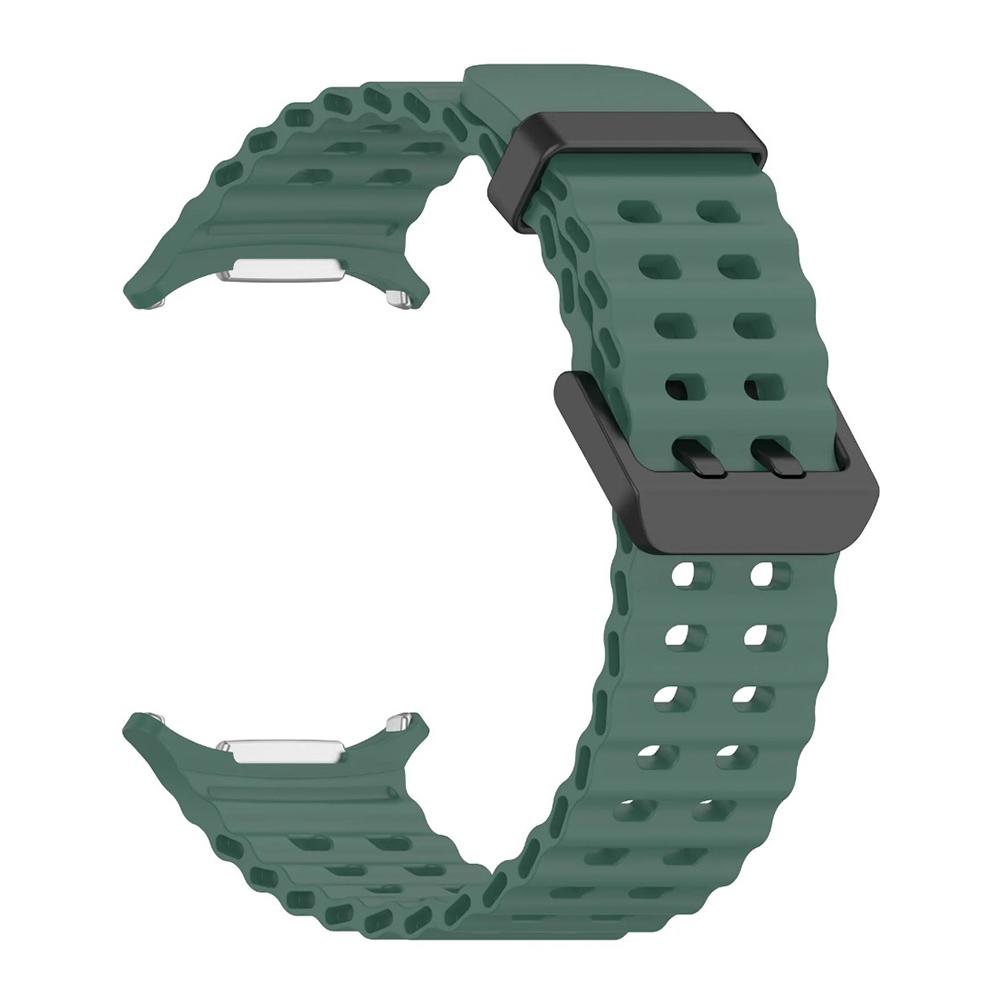 Cinturino Morbido in Silicone per Samsung Galaxy Watch 8 Ultra 2025 47mm Braccialetto Originale per Galaxy Watch 8-7 Ultra 47mm Cinturino Oceanico