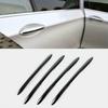4Pcs/set Black Stainles Steel Stripe Trim Car Door Handle Trim For BMW 5 Series F10 F18 F11 2011-2021 Car Exterior Accessories