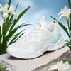 Anta Breakthrough Comfortable Versatile Non-Slip Wear-Resistant Breathable Low-Top Casual Shoes Women Sneaker White Blue 122438863R-1