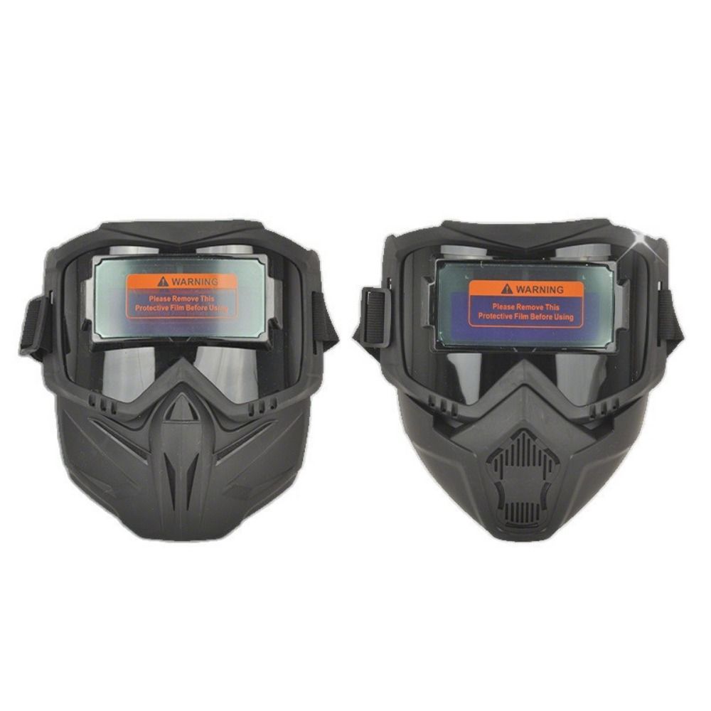 Head-mounted Welder Mask Detachable Welding Face Shield Auto Darkening Welding Helmet  Face Safety