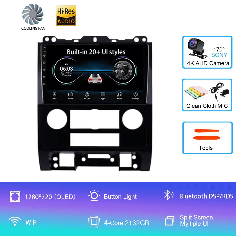 

Для Ford Escape 2007 2008 2009 2010 2011 2012 Android 14 Авто Мультимедиа Автомобильный Плеер Радио Навигация GPS Стерео Нет 2din Carplay CHINA