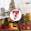 Christmas cartoon chair covers Cute cartoon restaurant chair covers Home chair covers For home holiday party decorations