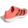 adidas Adizero RC 2 Bequemes Gewebe Atmungsaktiv Niedrig geschnitten Carbonplatte Laufschuhe Herren Orange Schwarz EG1188