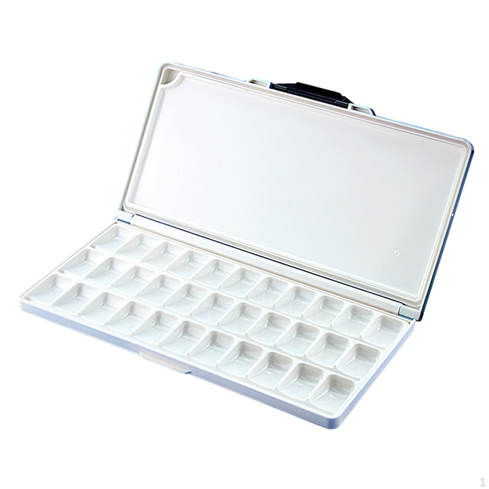 

Paint Case for Watercolor Palette, Multifunctional Leakproof Design Acrylic And Gouache Blue 33 Wells