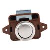 Cabinet Push Button Latch Stylish Look Keyless Cupboard Door Push Button Lock Latch for RV Yacht Motorhome Campervan