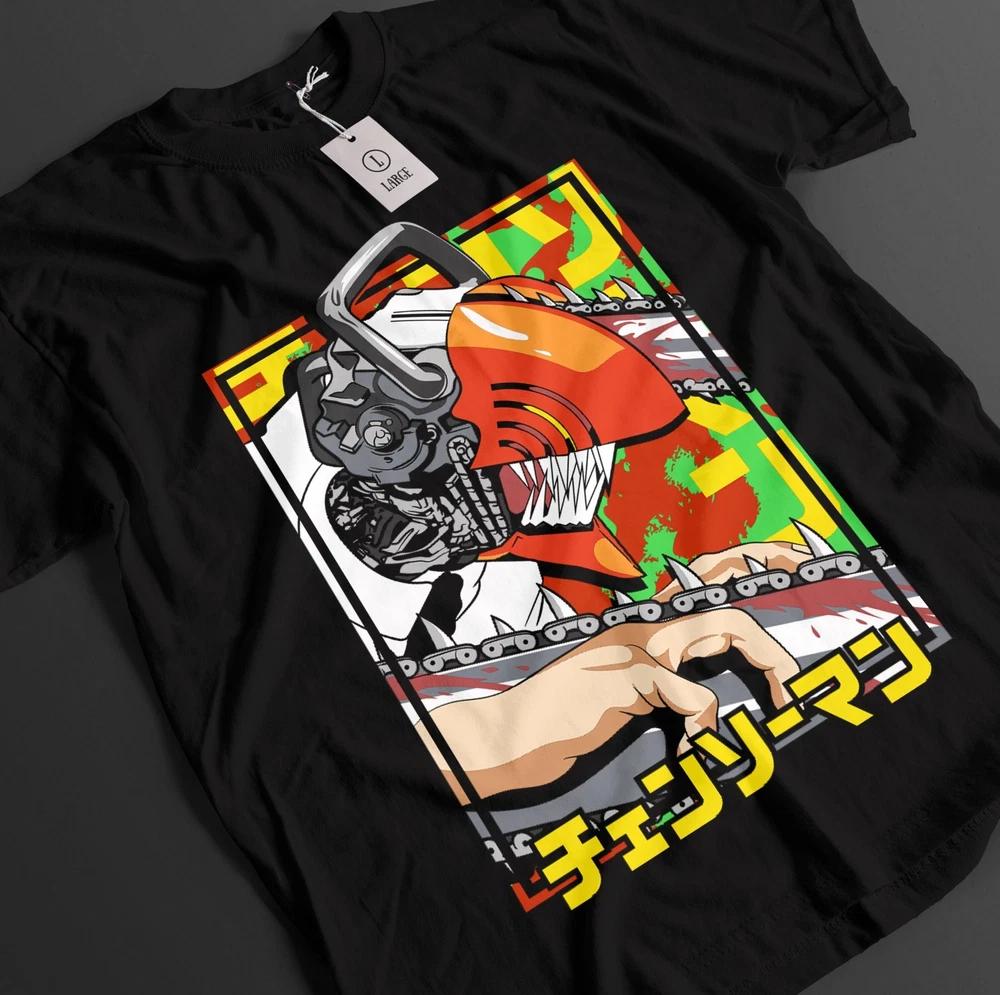 Chainsaw Unisex Shirt Denji TShirt Makima Tshirt Aki Asa Anime Power Unisex Tee S