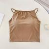 Ice Silk Strapless Camisole with Chest Pads – Women's Summer Inner & Outerwear, Backless Style
