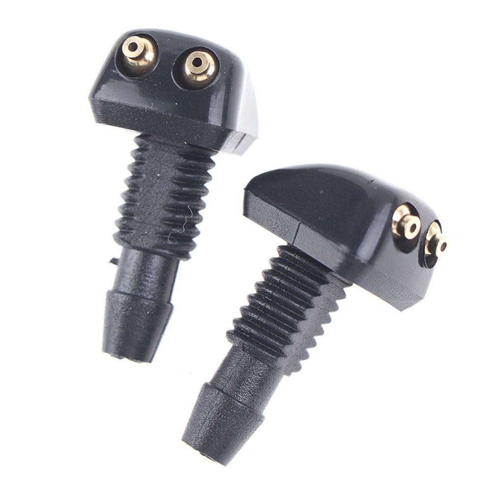 12 Pcs with Washer Car Windshield Wiper Spray Nozzle Car Replacement Accessories