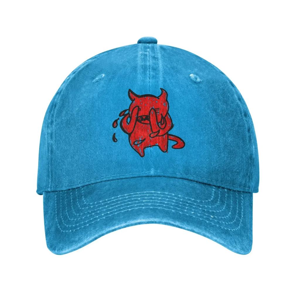 Baseball Cap Crying Devil Summer yk Retro Trucker Hat radiohead UnisexTeens Design Running Hippie High Quality Snapback Cap