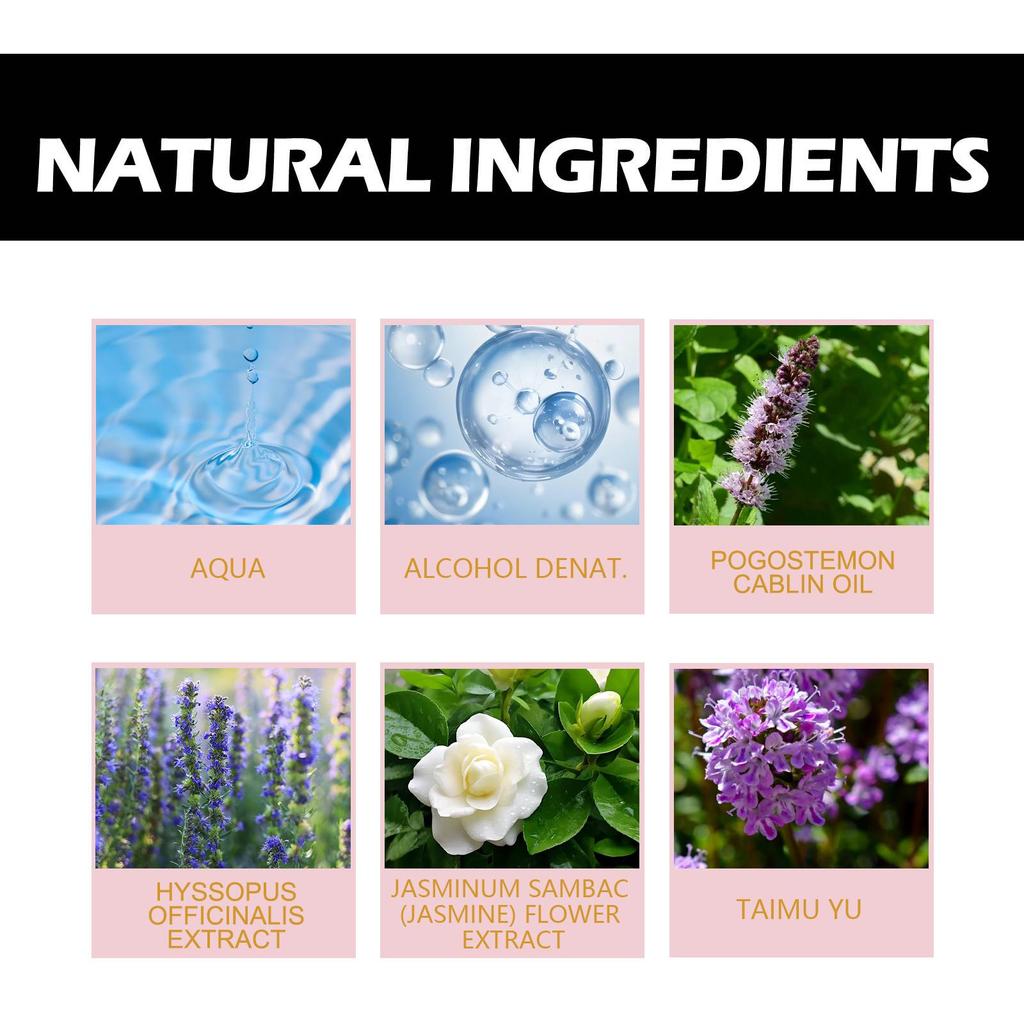 North Moon Women's Roll-On Perfume Feminine Charm Perfume Women's Long Lasting Fragrance Eau De Toilette Fresh and Elegant Ideal Valentine's Day Gift