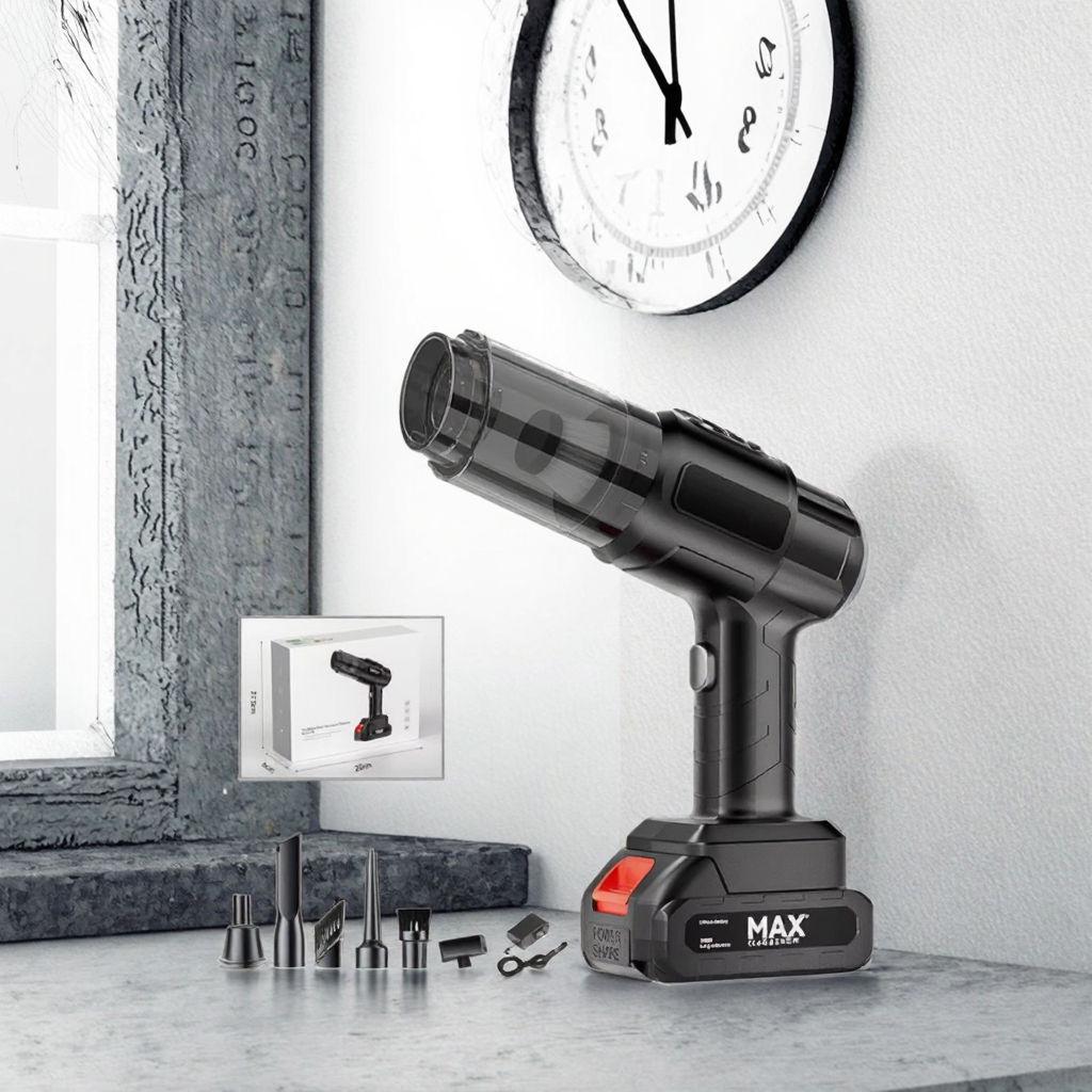 Portable High-Power Wireless Handheld Car Vacuum Cleaner (Wet/Dry, Rechargeable)