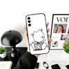 B-Bladee DG 3-3-3 Phone Case Black Silicone Soft For Samsung Galaxy A73,A72,A71,A70,A53,A52,A51