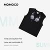 MOMOCO Boys' Trendy Casual Breathable Cotton Blend Vest