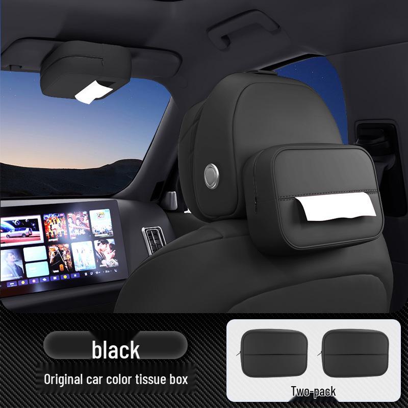 AION Car Tissue Box for 25 Models: Seat Back Hanging and Center Console Interior Accessory