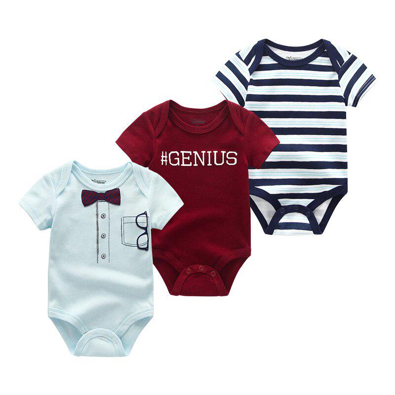 Baby Clothes Infant Bodysuits Short Sleeve Toddler Clothing Boy Girls Clothes Baby Rompers Costumes