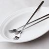 Bloom at Home Simple Glossy Long Fork, 6 pieces, Korean popular tableware