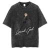Vintage Washed Ilia Malinin World Champion Graphic T Shirt Mens High Quality Fashion Cotton Short Sleeve Tshirt Yk Streetwear