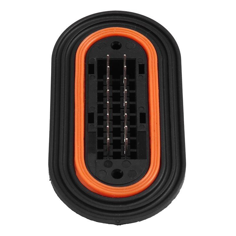 

New Engine Computer Board ECU Plug 16P Car Styling For 29688142 2-968814-2 Car Accessories ECU Replacement Part чорний