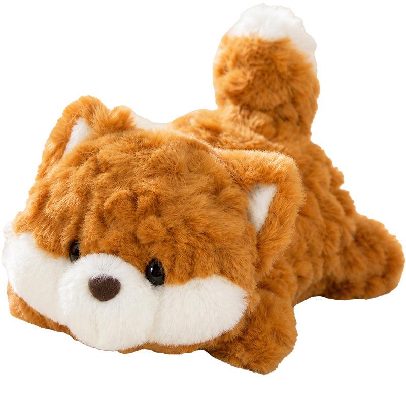 Cute Animal Plush Doll Keychain (Puppy/Rabbit/Bear/Fox/Chick) Adorable Butt Toys Gift for Kids Birthday