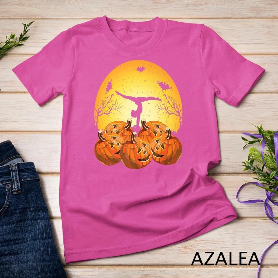 Artistic Gymnastics Pumpkin Halloween Gift Shirt Unisex T-shirt 6 XL