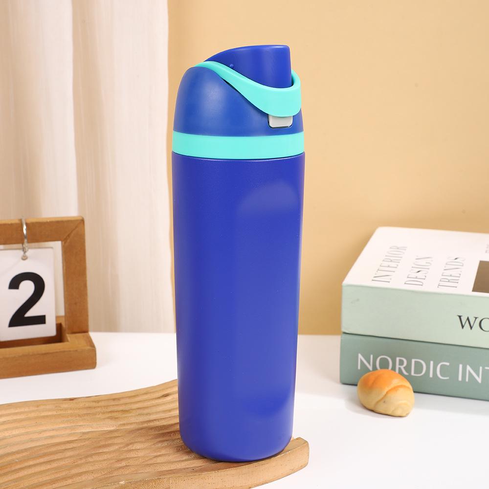 316 Stainless Steel Insulated Sports Water Cup with Handle - Customizable Logo