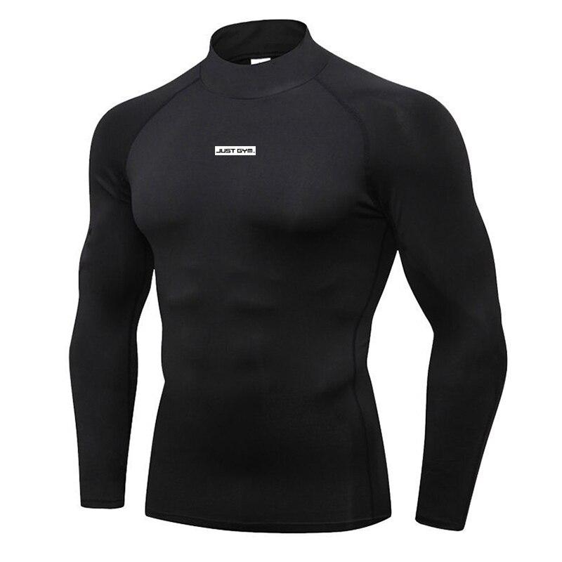 Muscleguys Gym Clothing Herren Langarm-Bequeme Tights Running Fitness Schnelltrocknendes T-Shirt