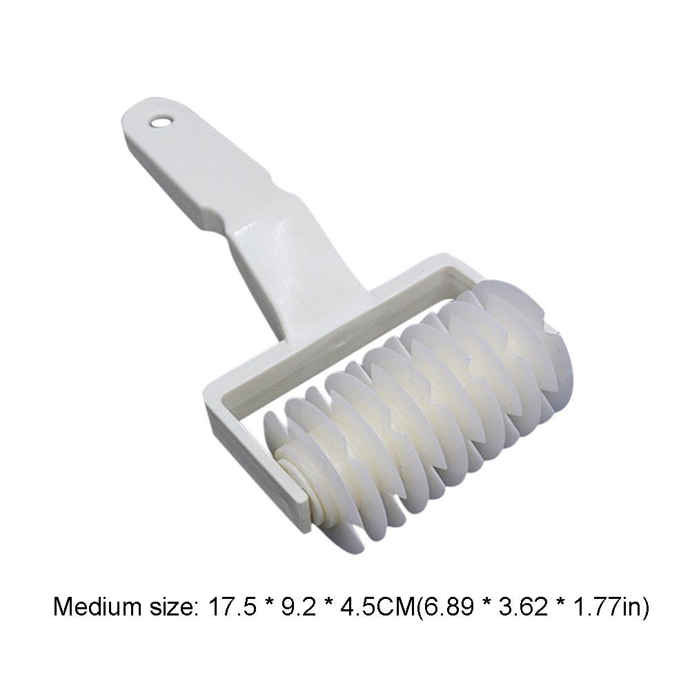 White Pastry Cutter Reusable Pastry Lattice Roller Lattice Dough Cutter  Pizza and Biscuits