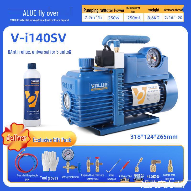 Air Conditioner & Car Refrigerator Vacuum Pump for Refrigerant Handling