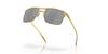 Oakley OO6048 Holbrook Ti Satin Gold Black Polar 57mm Sunglasses, Frame/Prizm Lens,