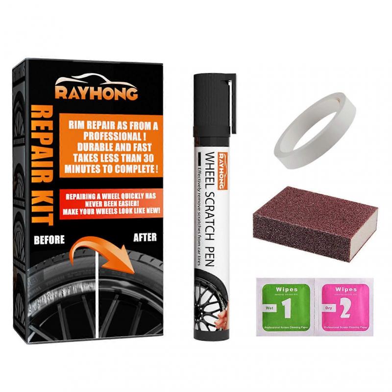 wheel touch-up paint for cars Easy DIY Wheel Scratch Repair Garage DIY auto maintenance