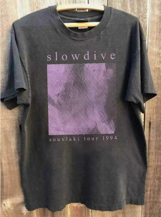 SALE Slowdive Tour 90s Vintage Shirt Slowdive Band Unisex Tshirt Size S-5XL Unisex T-Shirt XXXXL