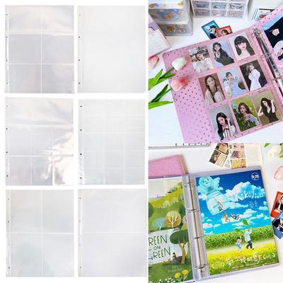 PP A4 Kpop Fotokartenordner Mehrere Fächer Fotokartenhalter Fotoalbumhüllen