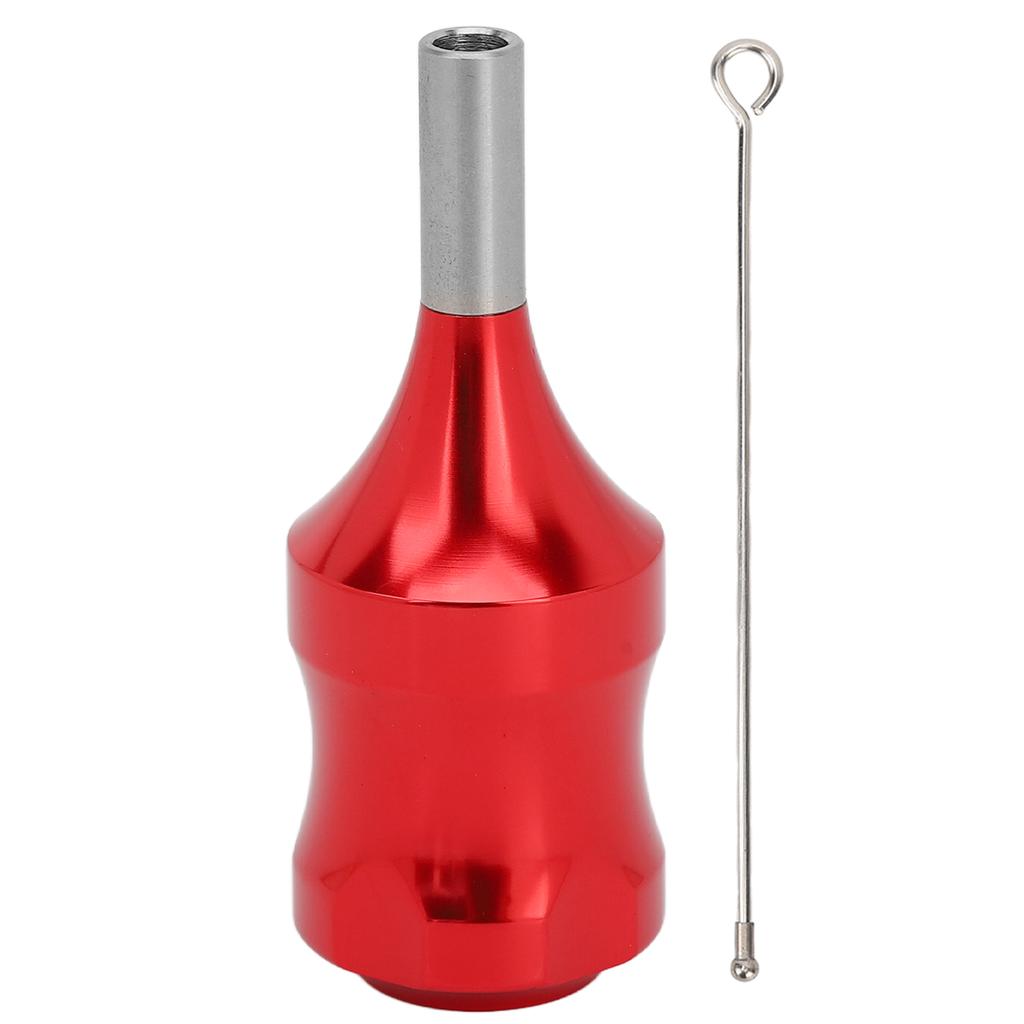 Tattoo Cartridge Grip Aluminum Alloy Lightweight Work Stable Large Friction Tattoo Supplies for Salon