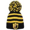 HARRY POTTER Unisex Adult Hufflepuff Bobble Beanie
