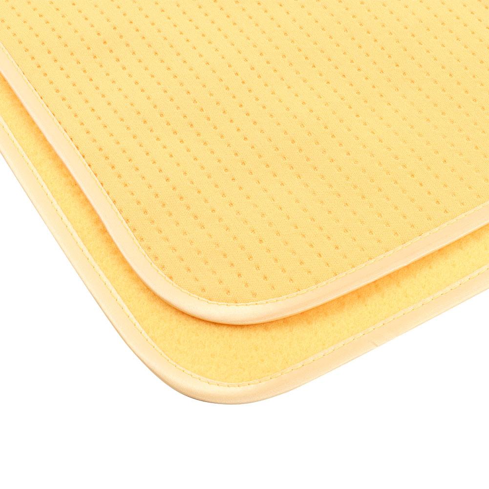 

Многоразовое полотенце для парового массажа в спа-салоне, простыня для ухода за кожей, моющаяся, 35 x 90 см, желтый