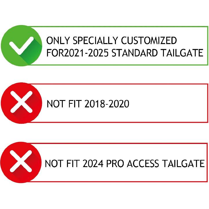 3D Raised Tailgate Letters Compatible With F150    2024 2025, Matte Black Erts, Tailgate Decal For F150 & Emblem Replacement, Accessories For F150