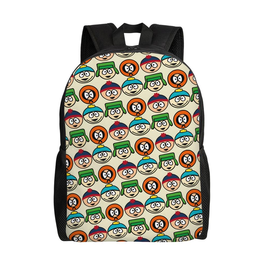 Personalized Southes Anime Erics Backpacks Men Women Casual Bookbag for School College Cartoon Bags