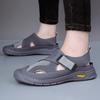 Handmade Mesh Hollow Breathable Sandals Men's 2025 Summer Popular Beach Shoes Men's Daily Casual Hollow Men's Shoes