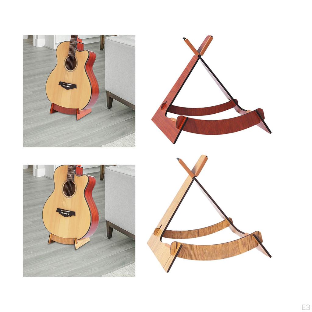 Guitar Stand for Le, Violin Stand, Practical String Instrument Holder, Storage Shelf,