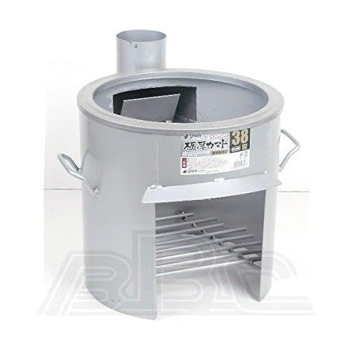 Sanka Extra Thick Kamado, Chimney Mount Type (with Pot Holder Ring), 38-inch, OS-0659