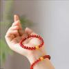 2025 Trendy Crystal Bracelet: Imitation Agate & Southern Red Original Gift