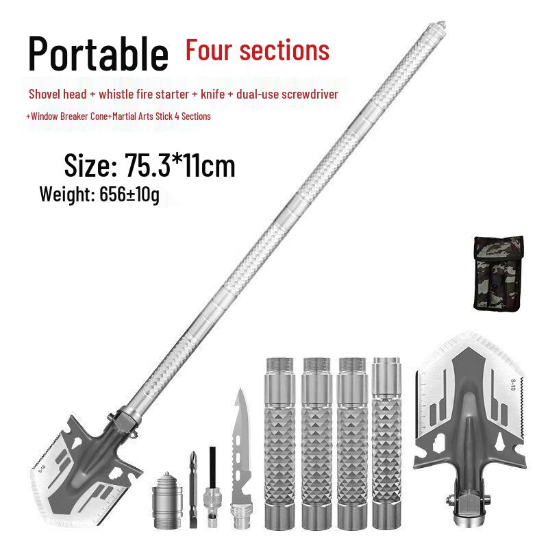 Lixin Multi-functional Outdoor Shovel Kit